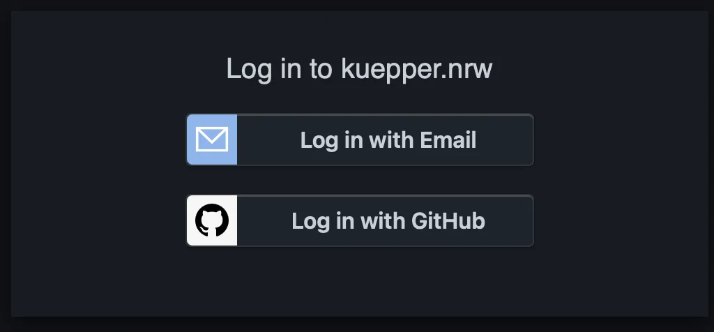 Dex SSO mit Traefik und forward-auth