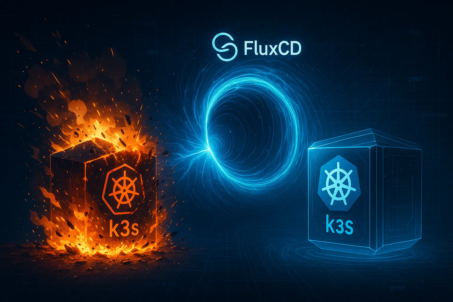 k3s System-Upgrade-Controller Fail, Restore in 5 Minuten mit FluxCD