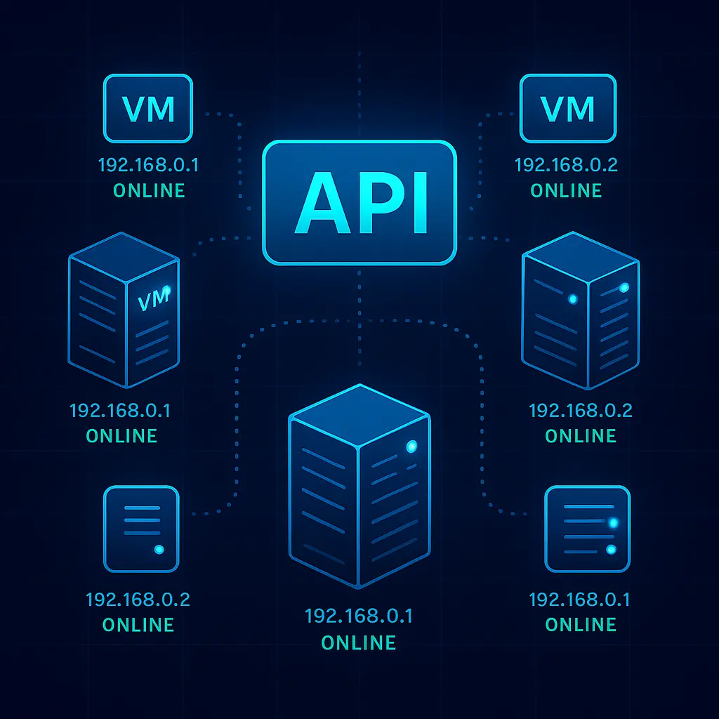 VM-Tracker - Client und API-server jetzt Self-Hosted