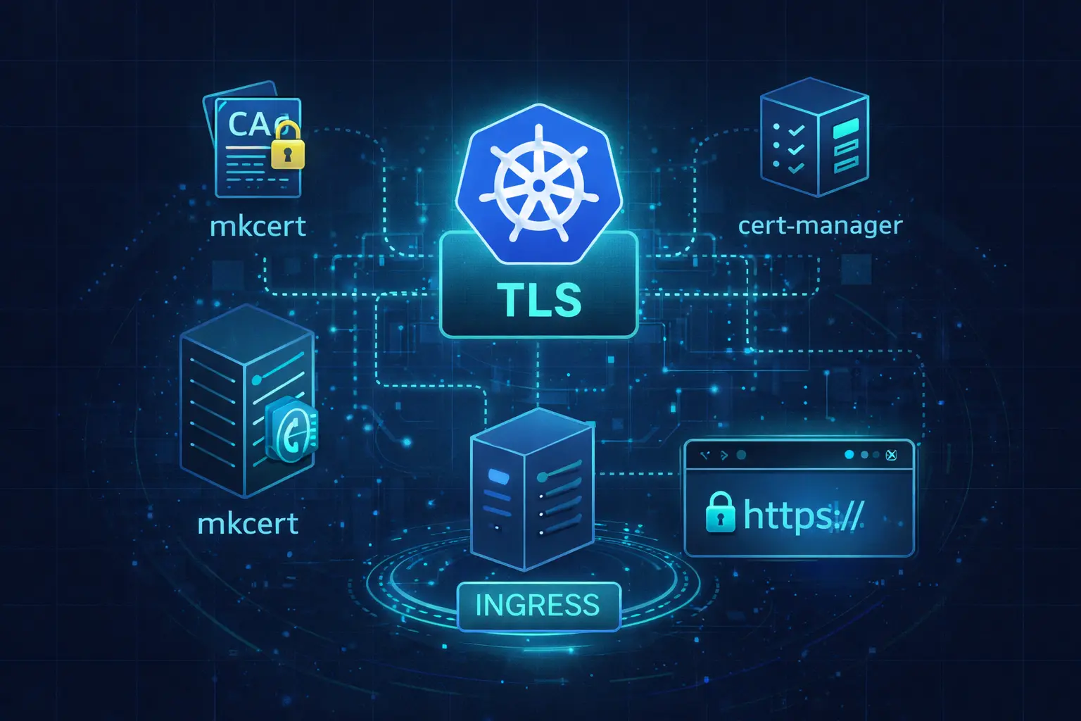 Lokale HTTPS-Zertifikate im Kubernetes-Cluster mit mkcert und cert-manager