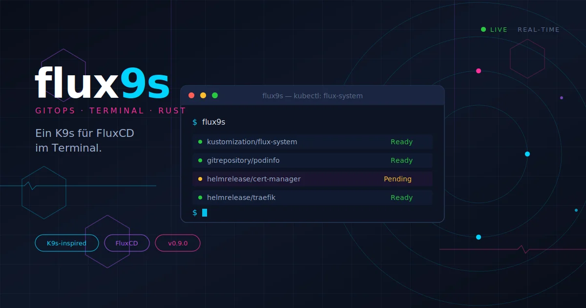 flux9s: Ein K9s für FluxCD im Terminal